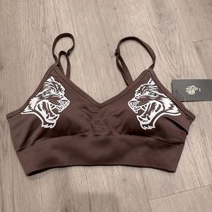 NWT Darc Sport Dual Everson Seamless Sports Bra in Purple Dusk